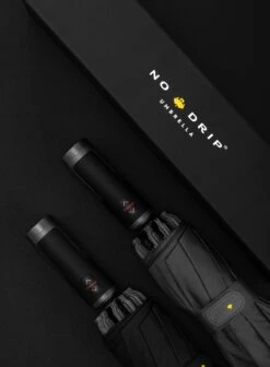 No Drip Umbrella® Stormparaplu - Opvouwbaar - Automatisch - Windproof Tot 100km/u - 108 Cm - Zwart -Regenjassenwinkel 882x1200