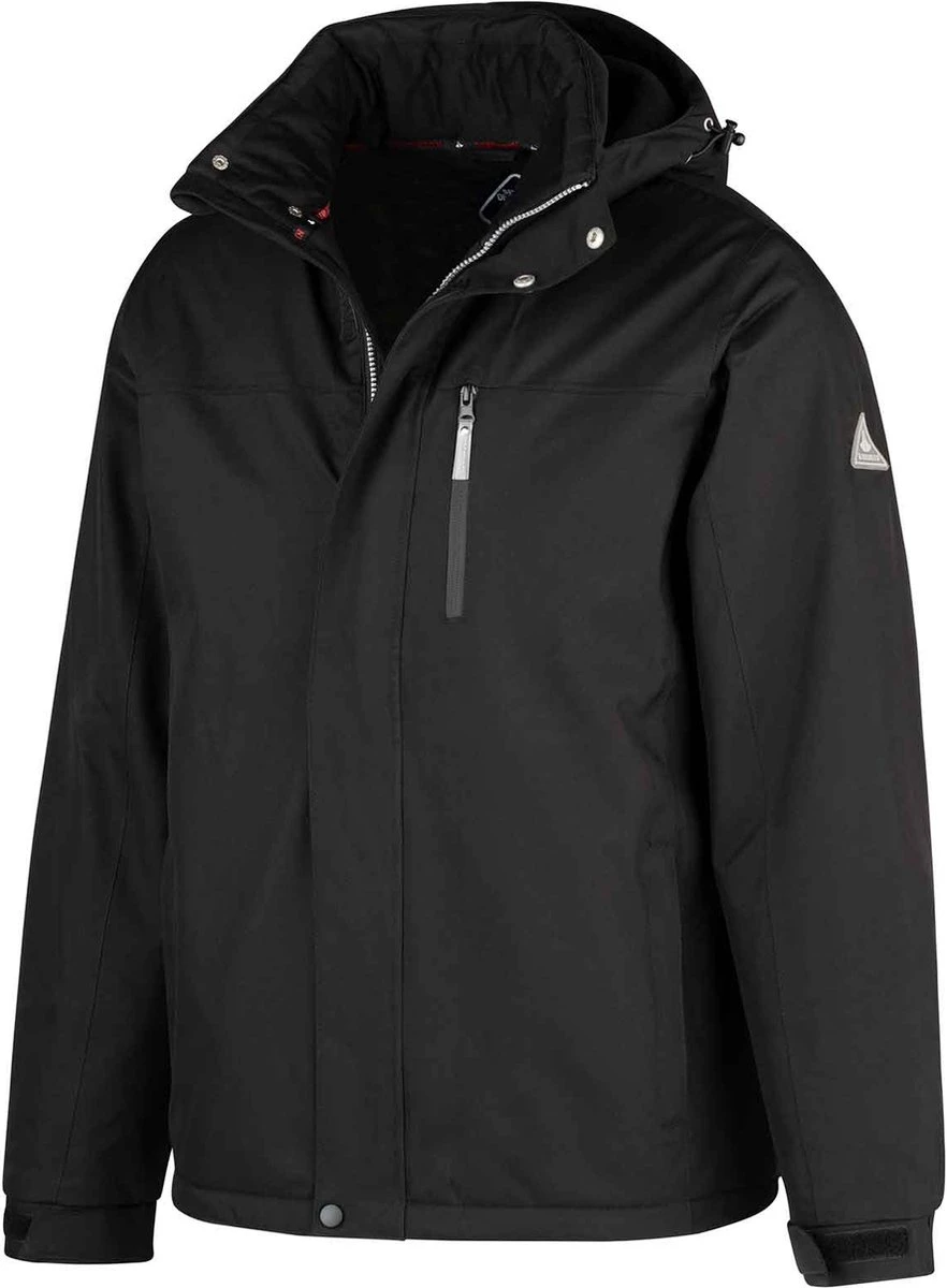 BJØRNSON Kick Regenjas / Winterjas Heren - Waterdicht - Maat L - Zwart 9 BJØRNSON Kick Regenjas / Winterjas Heren - Waterdicht - Maat L - Zwart - Afbeelding 7