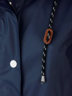 BJØRNSON Släppa PU Parka Jas / Regenjas Dames - Waterdicht - Maat 50 - Blauw -Regenjassenwinkel 900x1200 79