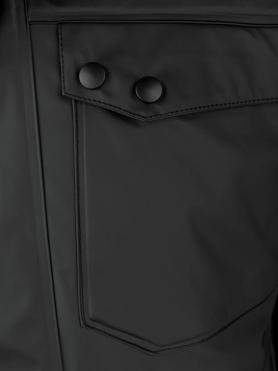 BJØRNSON Regn PU Regenjas / Winterjas Heren - Waterdicht - Maat 3XL - Zwart 6 BJØRNSON Regn PU Regenjas / Winterjas Heren - Waterdicht - Maat 3XL - Zwart - Afbeelding 4