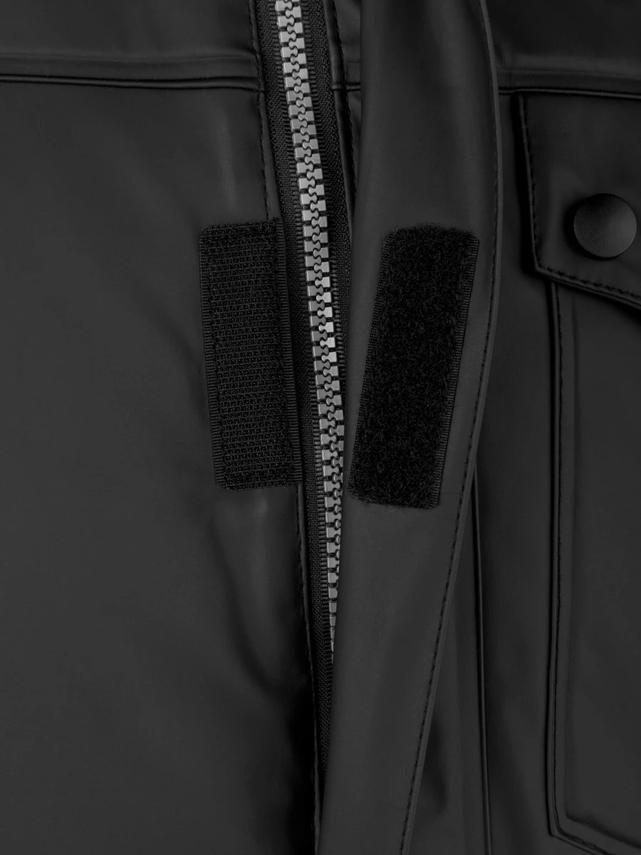 BJØRNSON Regn PU Regenjas / Winterjas Heren - Waterdicht - Maat 3XL - Zwart 7 BJØRNSON Regn PU Regenjas / Winterjas Heren - Waterdicht - Maat 3XL - Zwart - Afbeelding 5