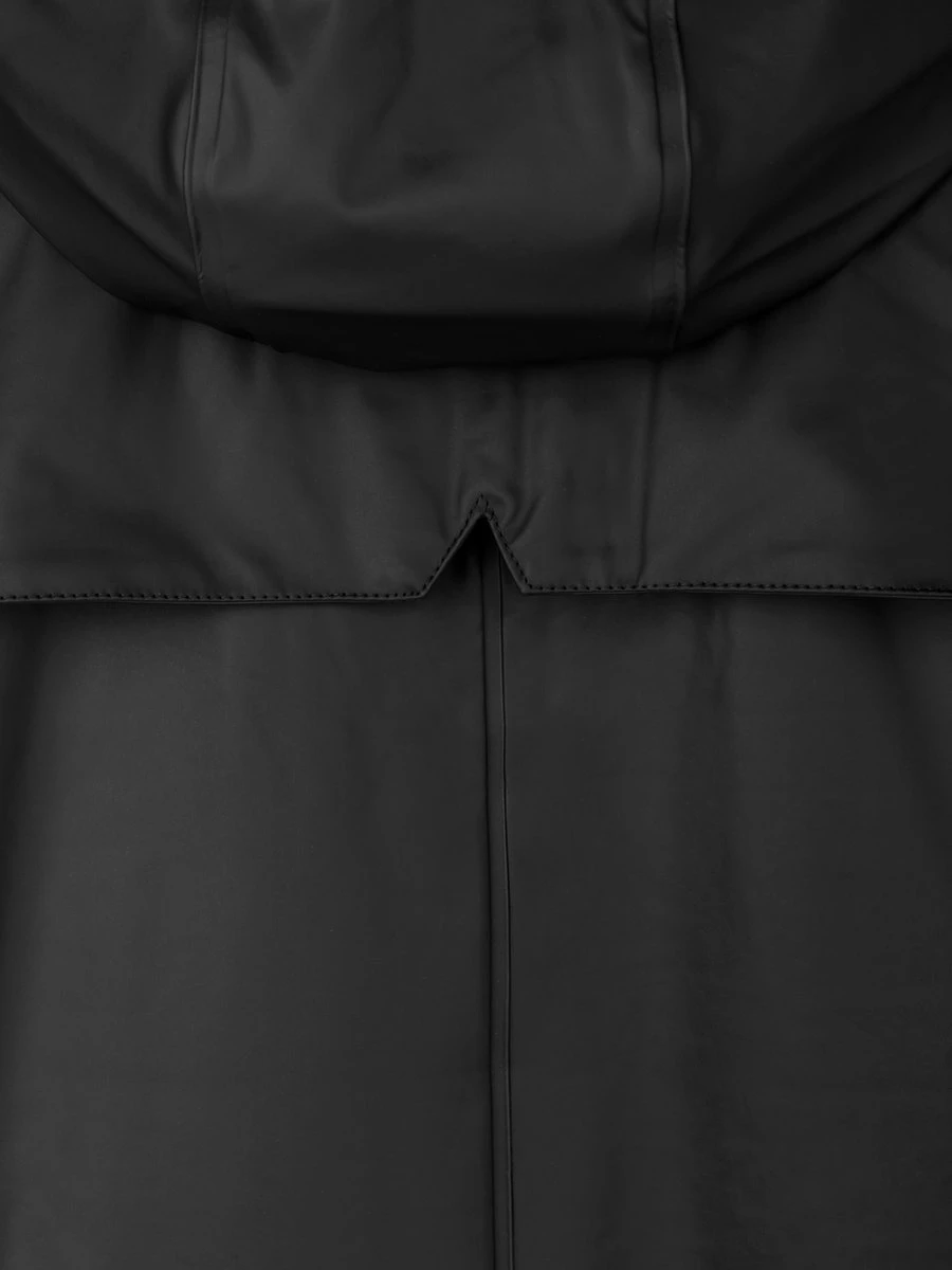 BJØRNSON Släppa PU Parka Jas / Regenjas Dames - Waterdicht - Maat 46 - Zwart 6 BJØRNSON Släppa PU Parka Jas / Regenjas Dames - Waterdicht - Maat 46 - Zwart - Afbeelding 4