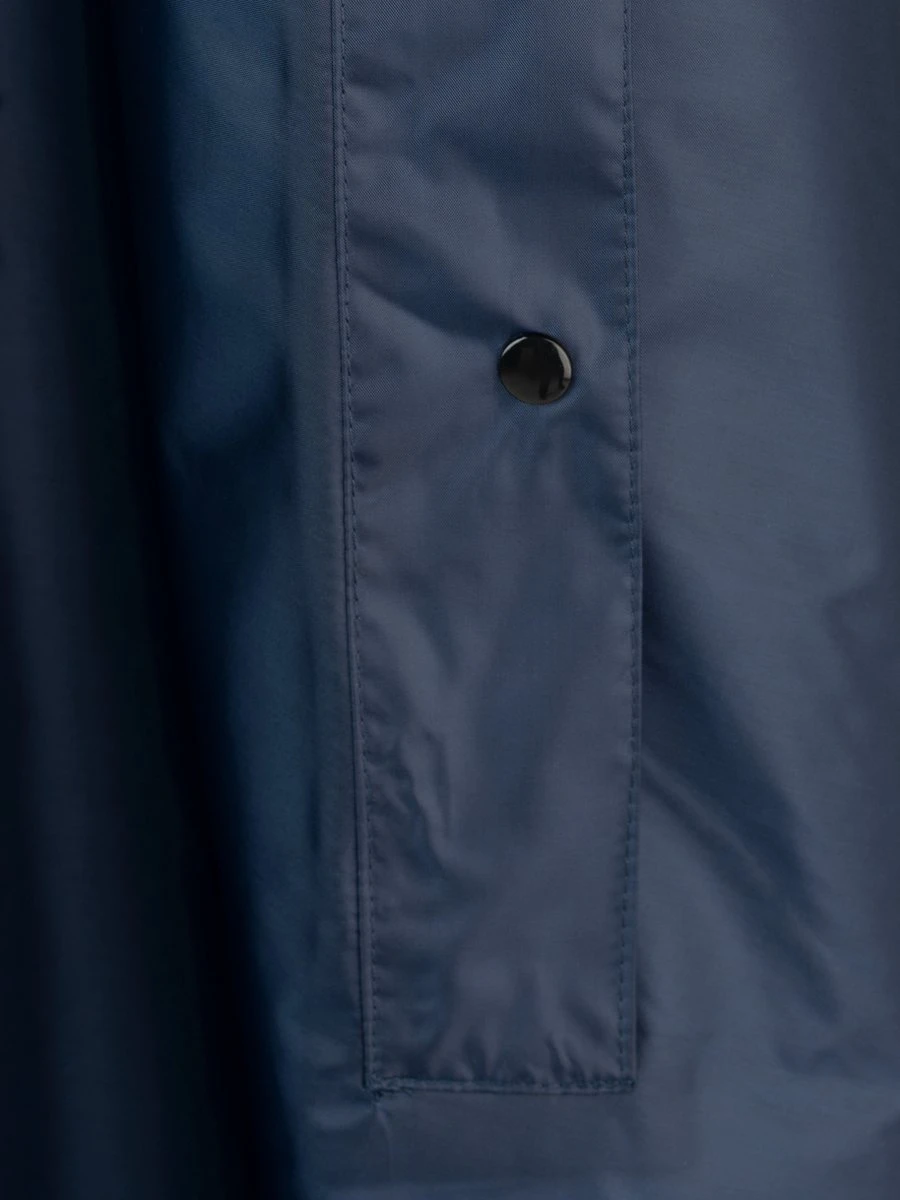 BJØRNSON Haps Regenponcho Fiets Dames & Heren - Fietsponcho - Donkerblauw 5 BJØRNSON Haps Regenponcho Fiets Dames & Heren - Fietsponcho - Donkerblauw - Afbeelding 4