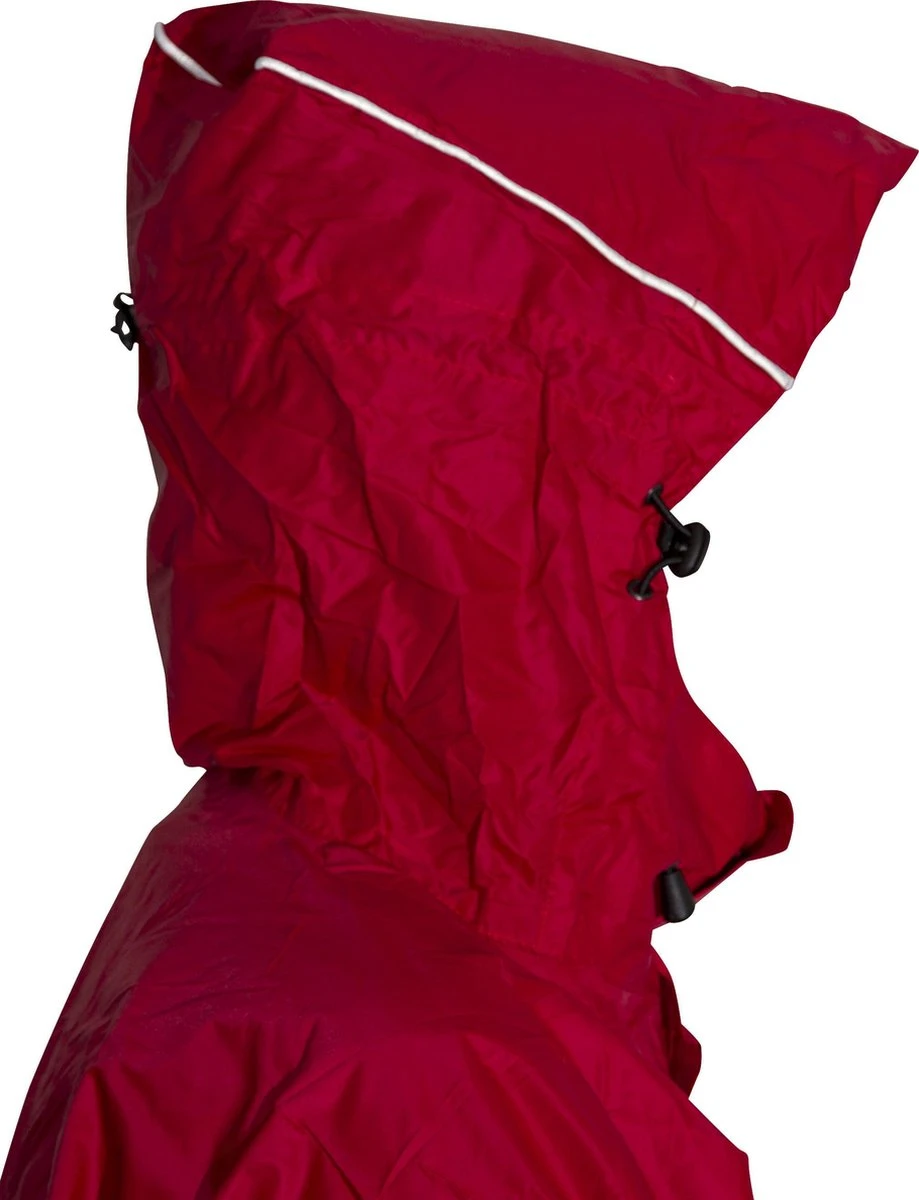 LOWLAND OUTDOOR Wandelponcho - 100% Waterdicht (7.000mm) - Ademend (7.000g/M²) Lava Red - XL 6 LOWLAND OUTDOOR Wandelponcho - 100% Waterdicht (7.000mm) - Ademend (7.000g/M²) Lava Red - XL - Afbeelding 4