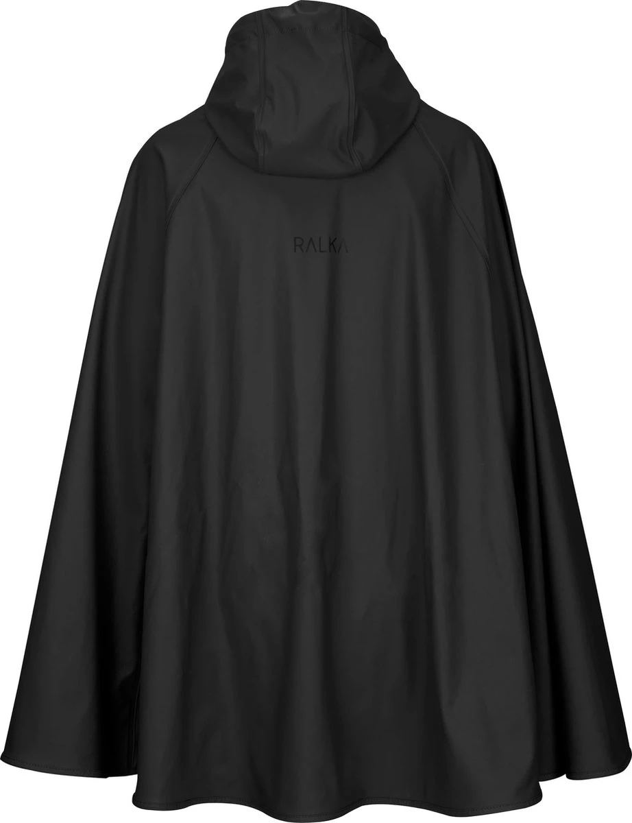 Ralka Regenponcho Senior - Sizzle - Zwart - L/XL 4 Ralka Regenponcho Senior - Sizzle - Zwart - L/XL - Afbeelding 2