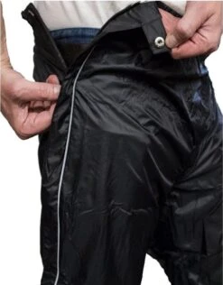 Mac In A Sac Regenbroek - Maat XL - Unisex - Zwart -Regenjassenwinkel 938x1200