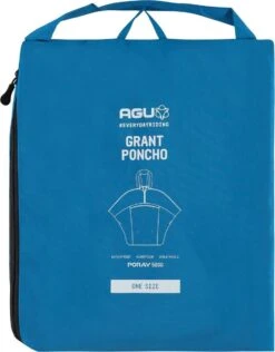 AGU Grant Regenponcho Essential Unisex - Blauw - One Size - Dames & Heren - Waterdicht & Ademend -Regenjassenwinkel 939x1200 3