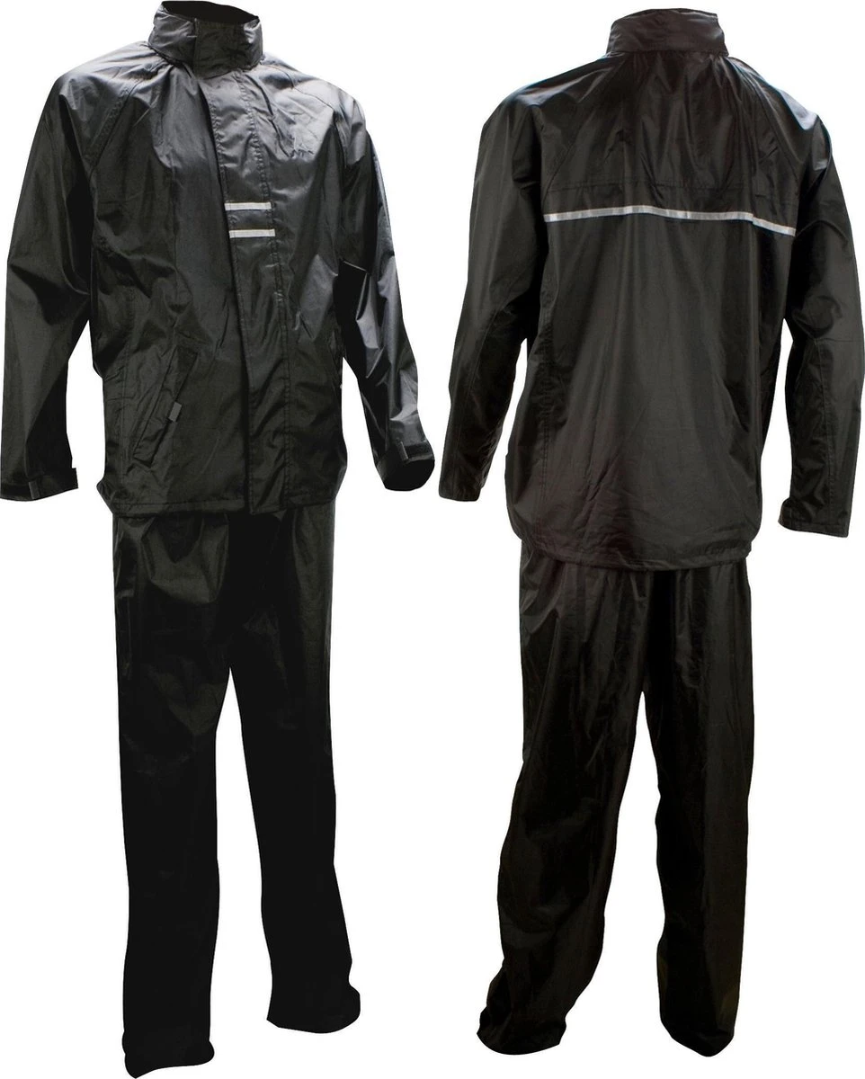 Ralka Regenpak - Senior - Zwart/Antraciet - S 3 Ralka Regenpak - Senior - Zwart/Antraciet - S