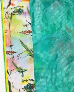 BiggDesign Faces - Dames Regenjas Waterdicht - Regenpak - Maat M -Regenjassenwinkel 962x1200 5