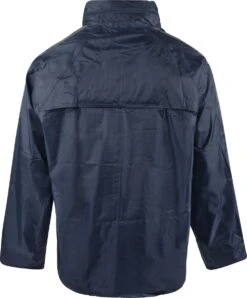 C-Line Regenpak Met Capuchon - Blauw - Reflecterend - Nieuw Model - Volwassen Maat XXXXL -Regenjassenwinkel 994x1200 4